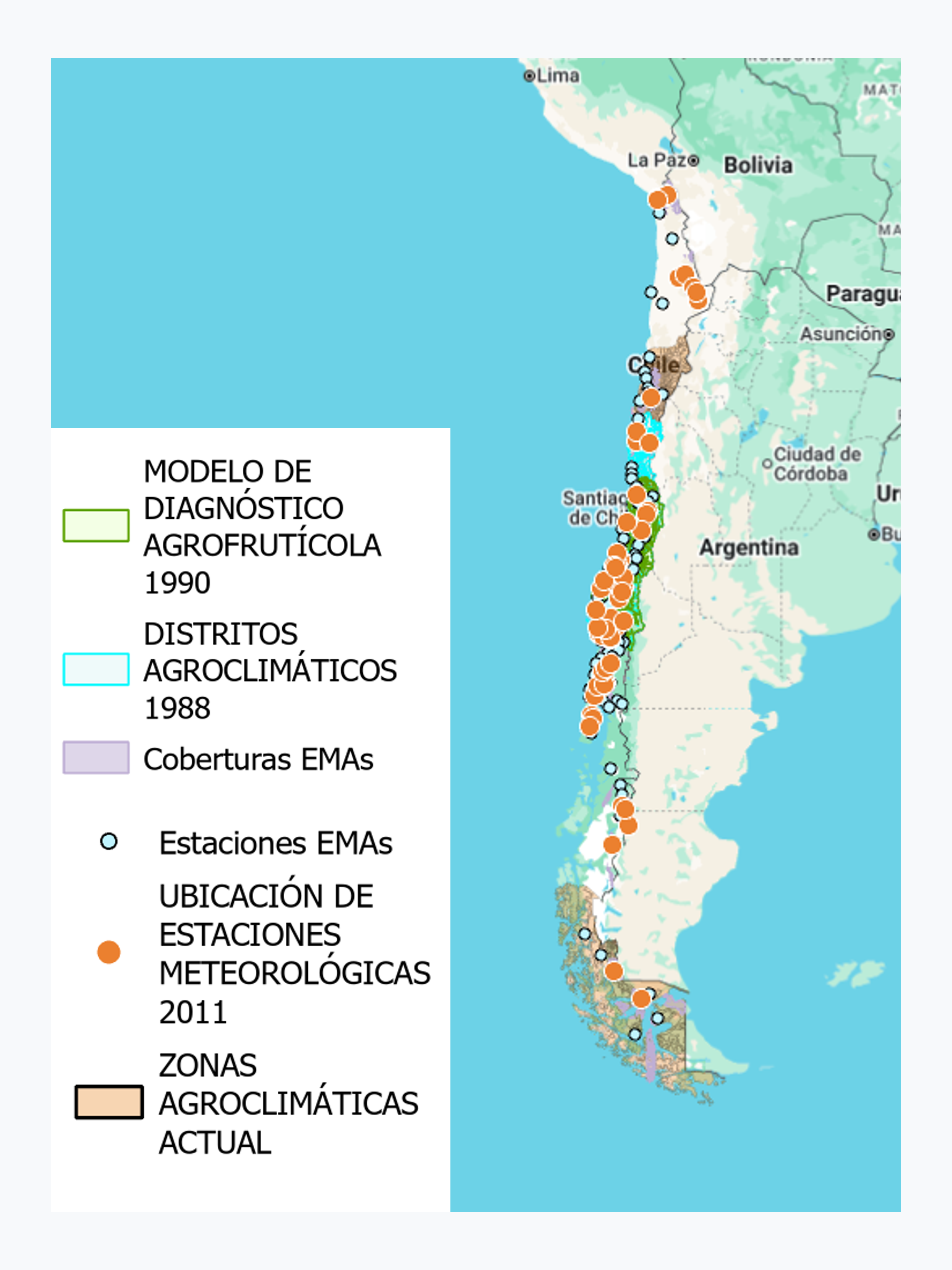 Servicio Web de Mapas - Agroclima IDE Minagri